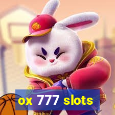 ox 777 slots